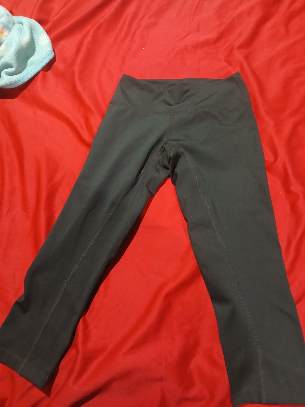 Asics Black Kids' Leggings with Subtle Stitch Detail